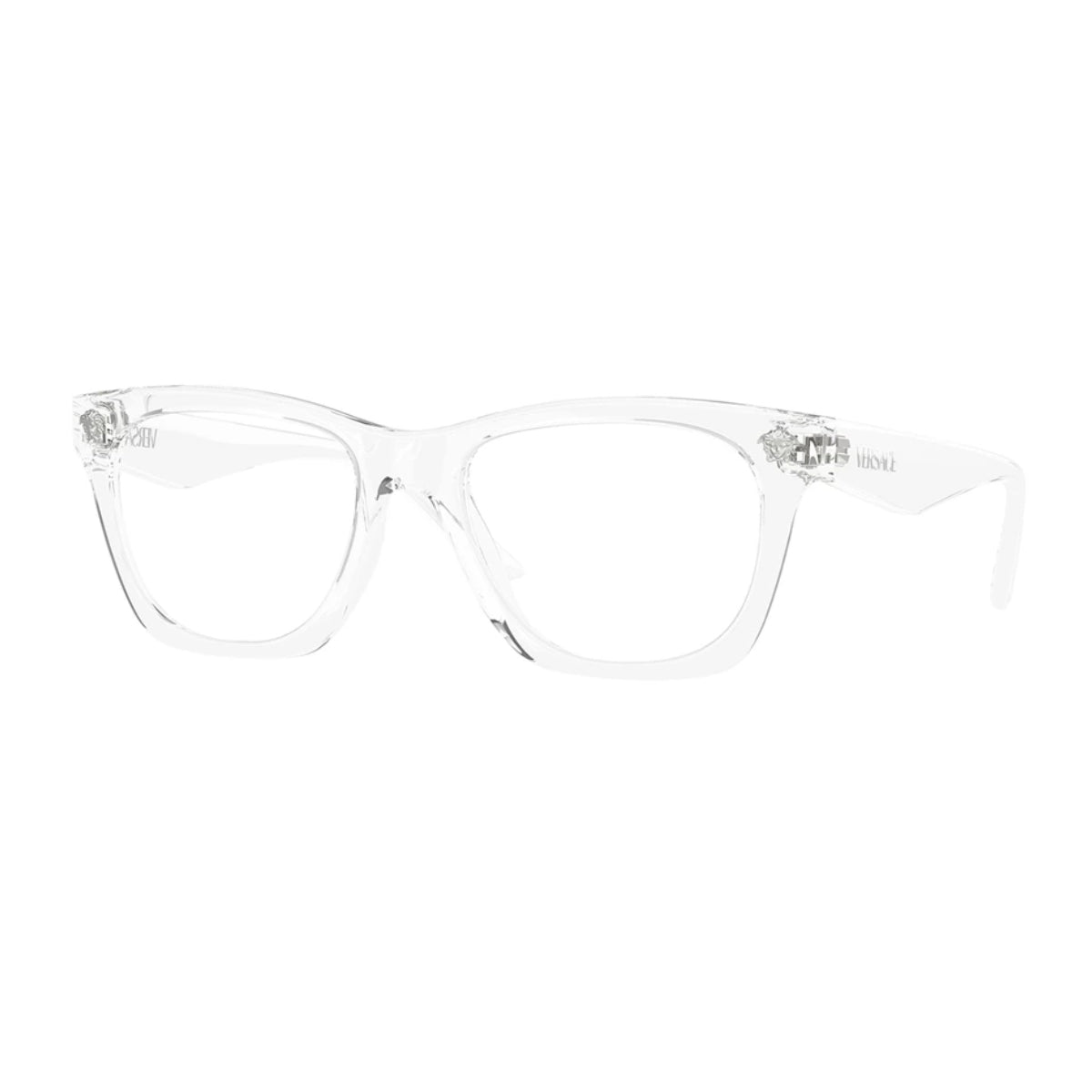 "Luxury Versace 3363U 148 rectangle optical eyeglasses with lightweight frame for men and designer appeal Optorium"