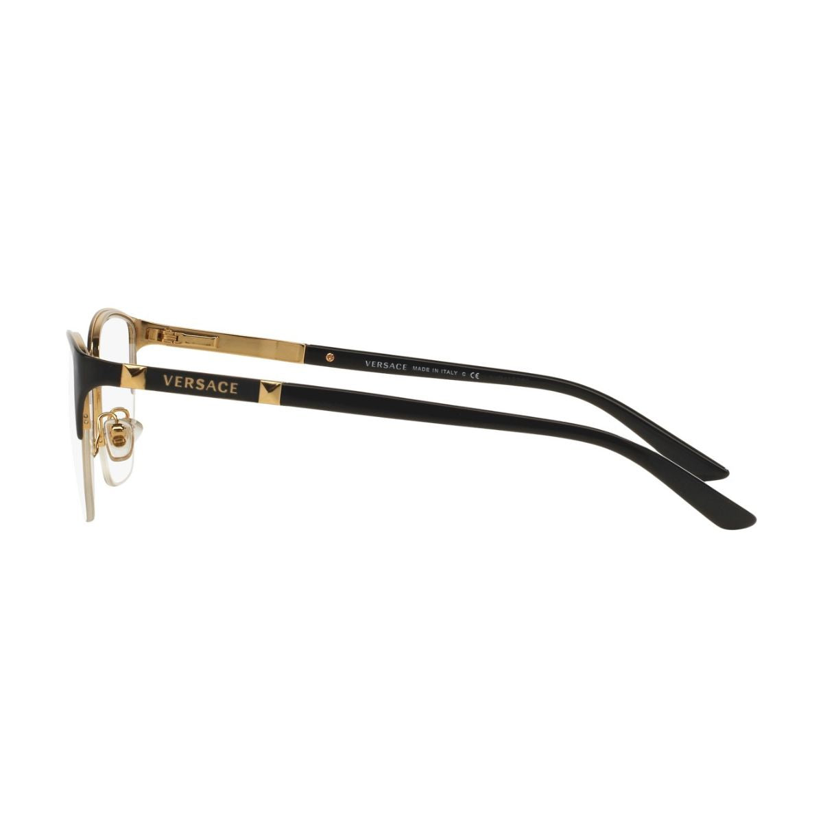 "Upgrade your eyewear game with Versace 1218 1342 half-rim frame for women, online at Optorium."