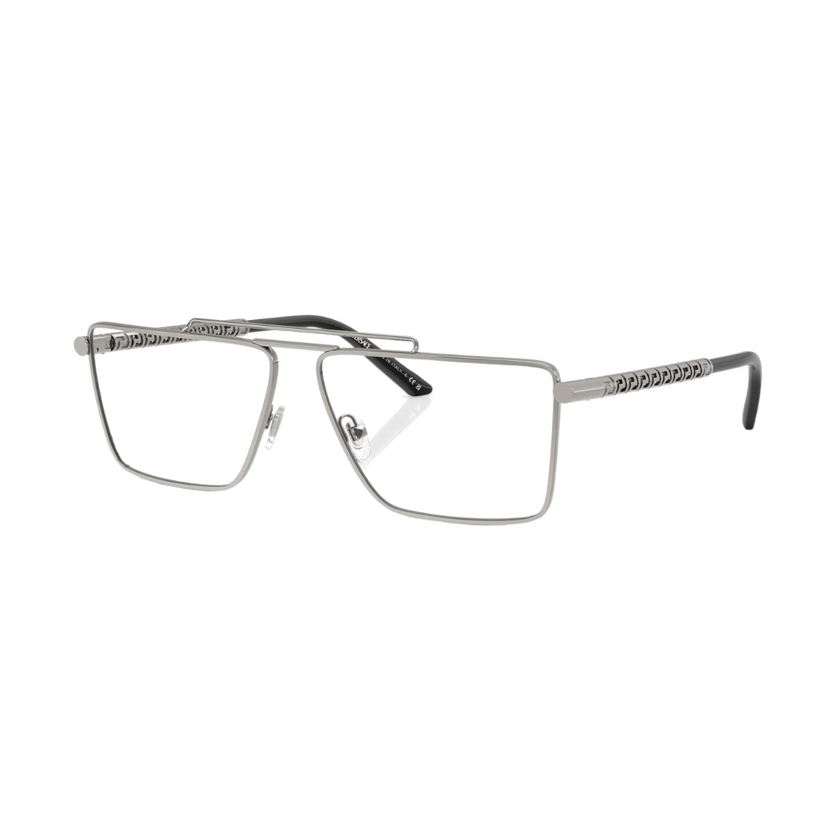 "Upgrade your look with Versace 1295 1001 durable metal frame for men, online at Optorium."