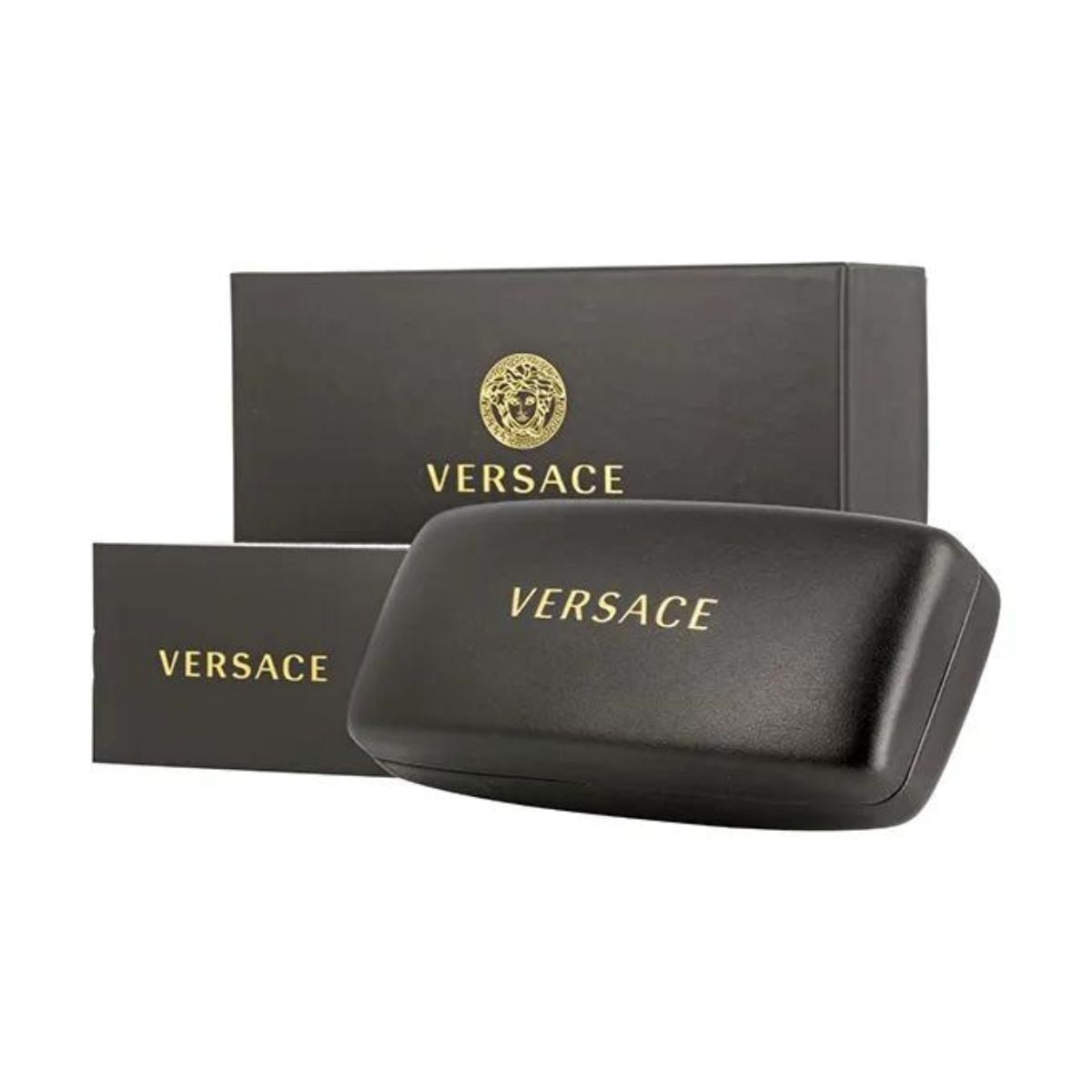 " Versace 4439 GB1/87UV Potected Square Sunglasses For Men And Women At Optorium"