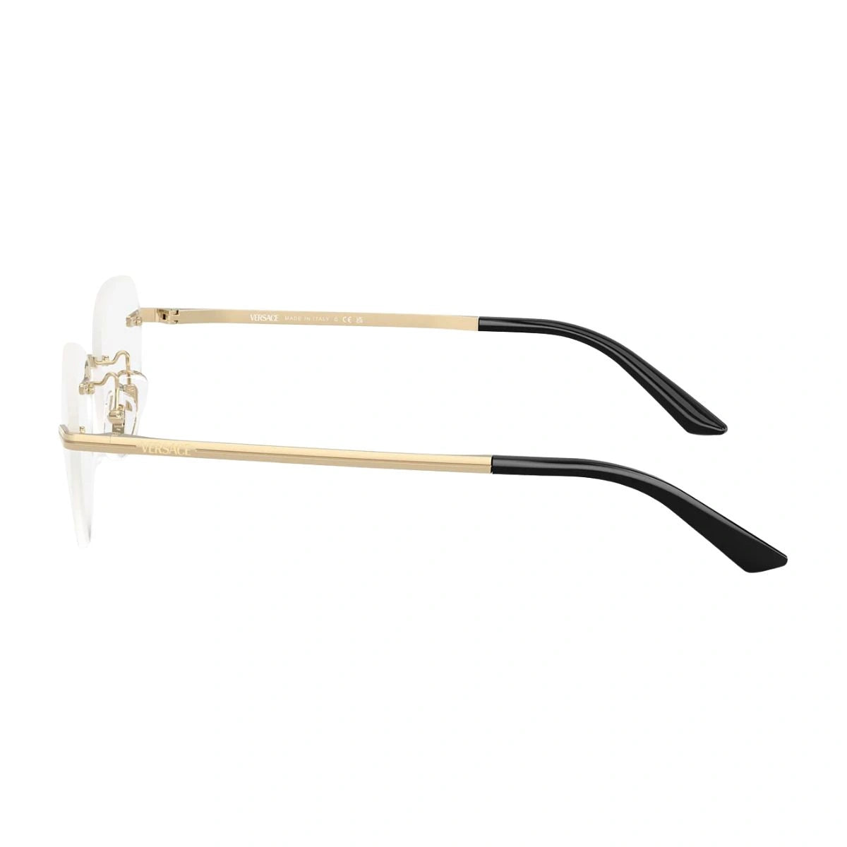 Stylish Versace rimless prescription glasses 1314-D 1252 at Optorium
