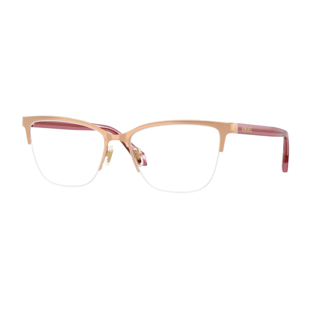 "Designer Versace square optical glasses 1304 1412 for oval and round face shapes – Optorium"