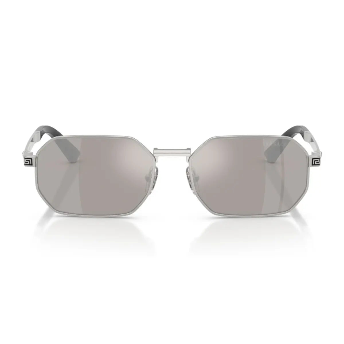 Versace 2297 1000/6G sunglasses grey mirror silver lens at Optroium India