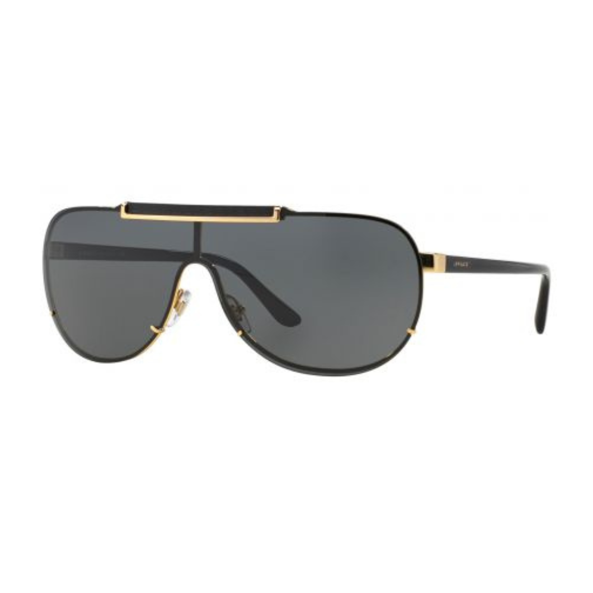 Discover premium Versace sunglasses with the Mod 2140 1002/87 model, combining gold sunglasses elegance and Versace luxury sunglasses craftsmanship, designed for men and available now at optorium.