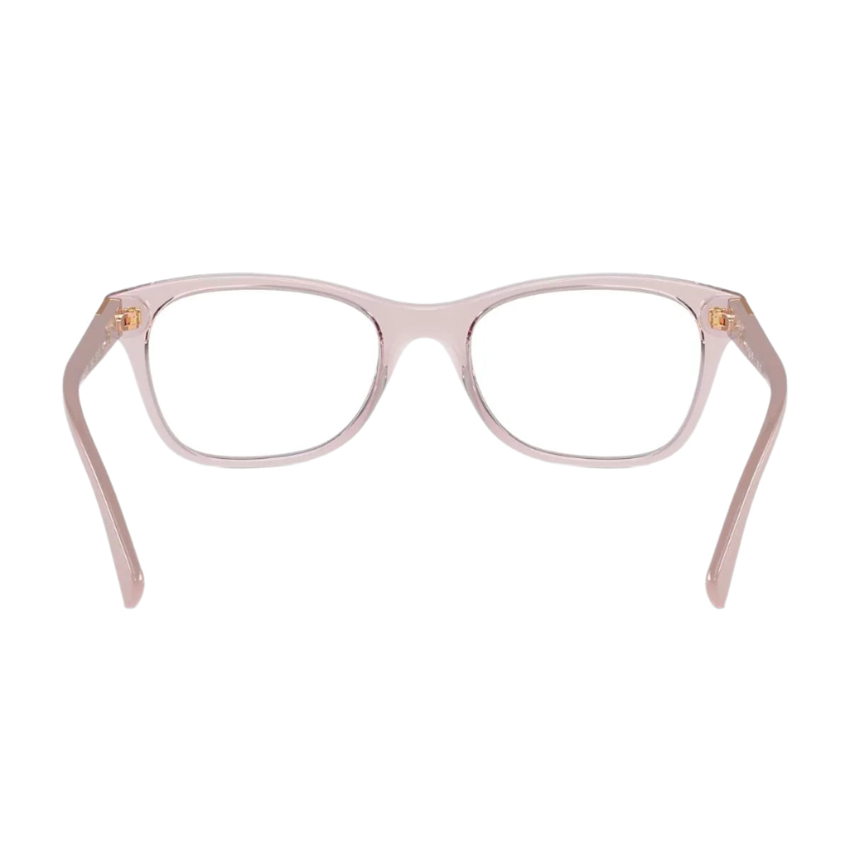 Transparent pink Vogue VO 5424-B 2942 eyeglasses, elegant cat-eye frame for women. Get it online at Optorium.