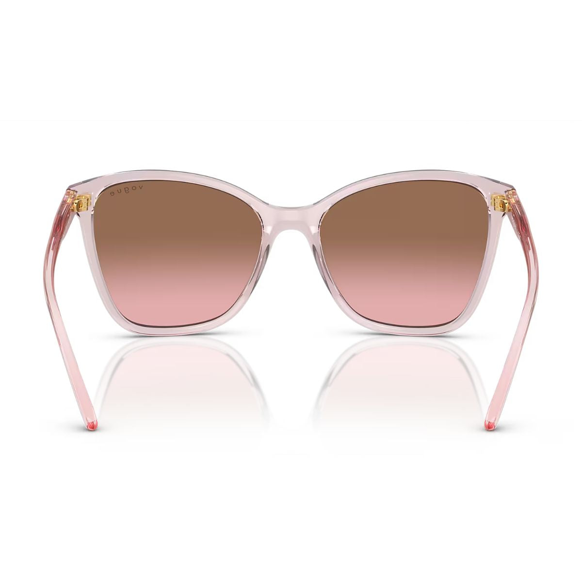"Trendy Vogue 5520-S 294214 pink sunglasses with stylish design online at Optorium."