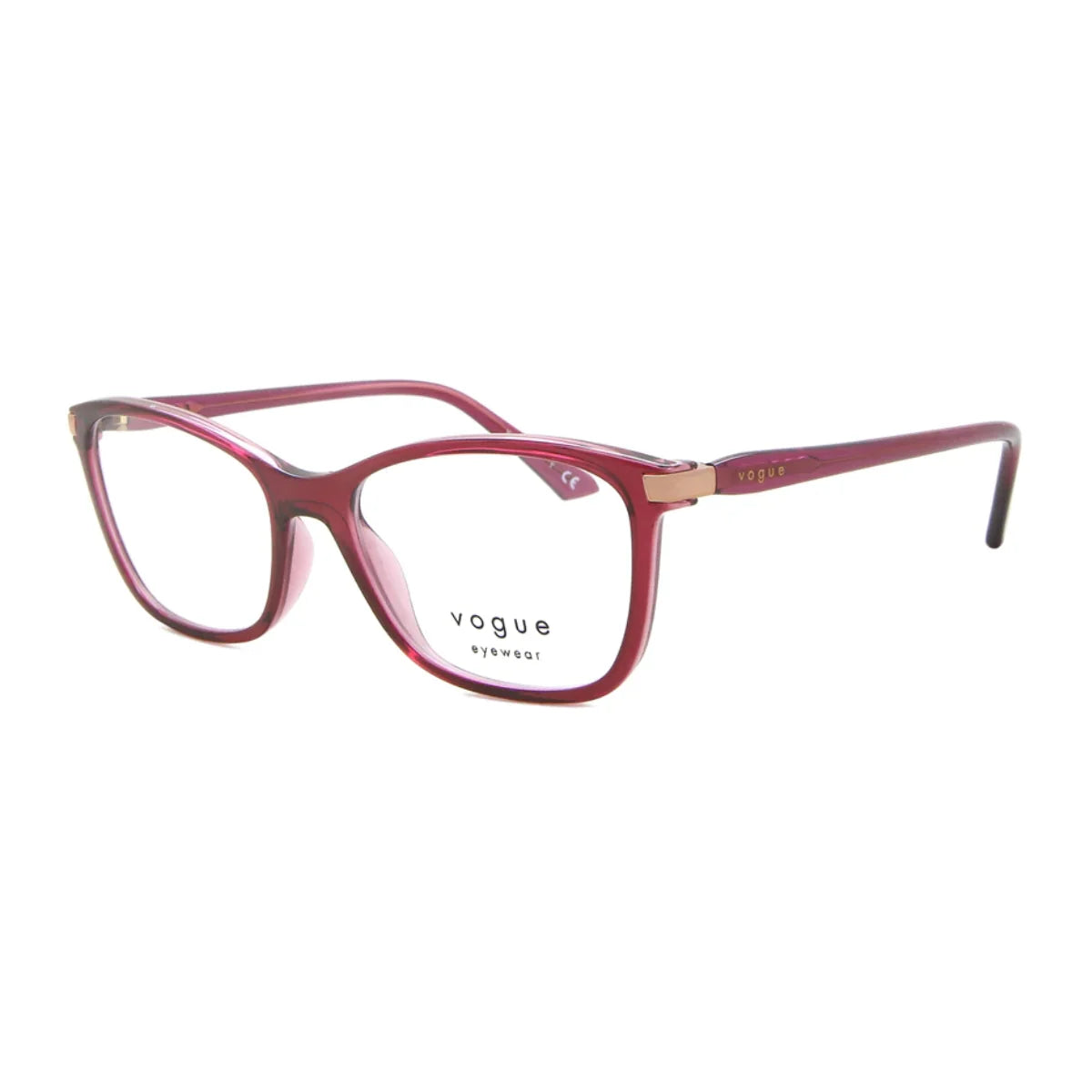 Shop authentic Vogue VO 5378 2909 violet pink women’s optical glasses – Stylish cat eye eyeglass frames at Optorium