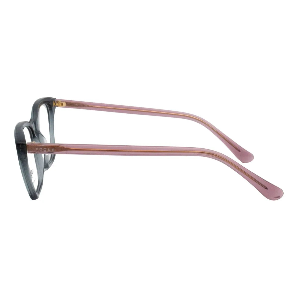 Shop transparent blue Vogue Frame VO 5662-I 2830 cat eye vogue frames. Stylish vogue eyeglasses for women and premium vogue eyewear India collection at Optorium.
