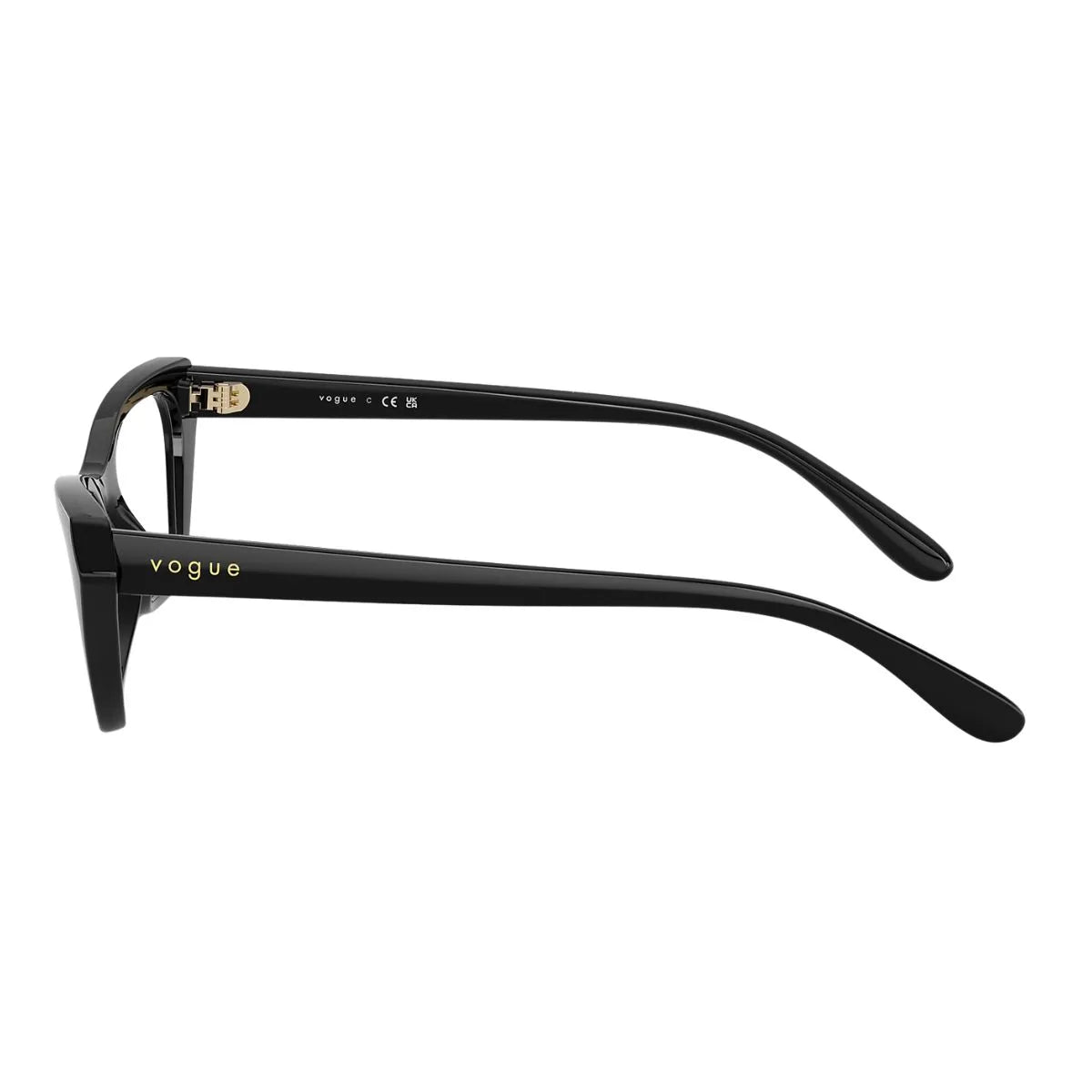 Vogue Frame VO 5670 W44 black Cat Eye shape, trendy Vogue frames for women, premium Vogue eyewear, popular Vogue optical frames and eyeglasses in India at Optorium.