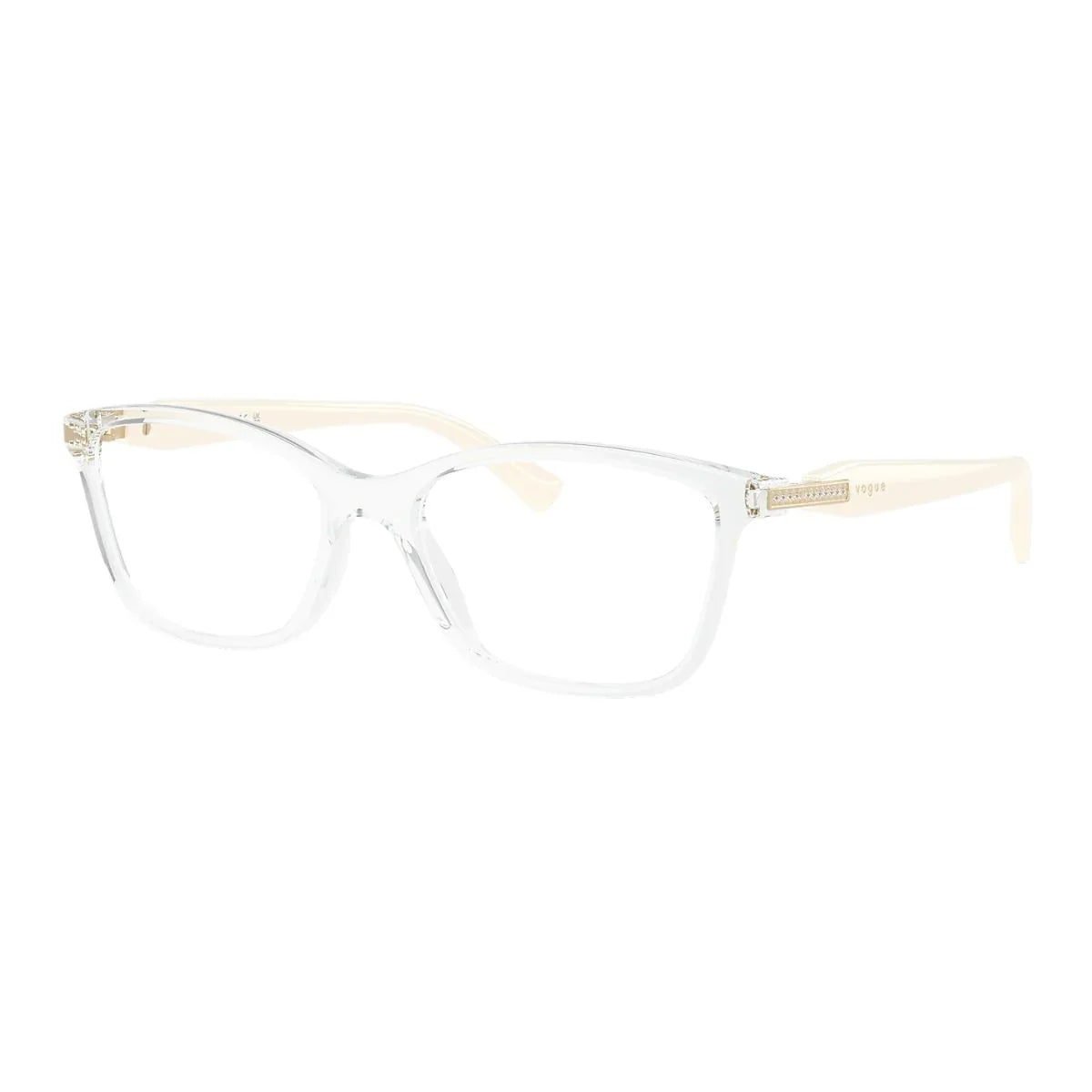 Trendy eyeglasses Vogue Frame VO 5680-B W745, stylish Vogue eyeglasses frames, sleek Vogue Transparent glasses, popular Vogue eyewear India collection ready at Optorium online.