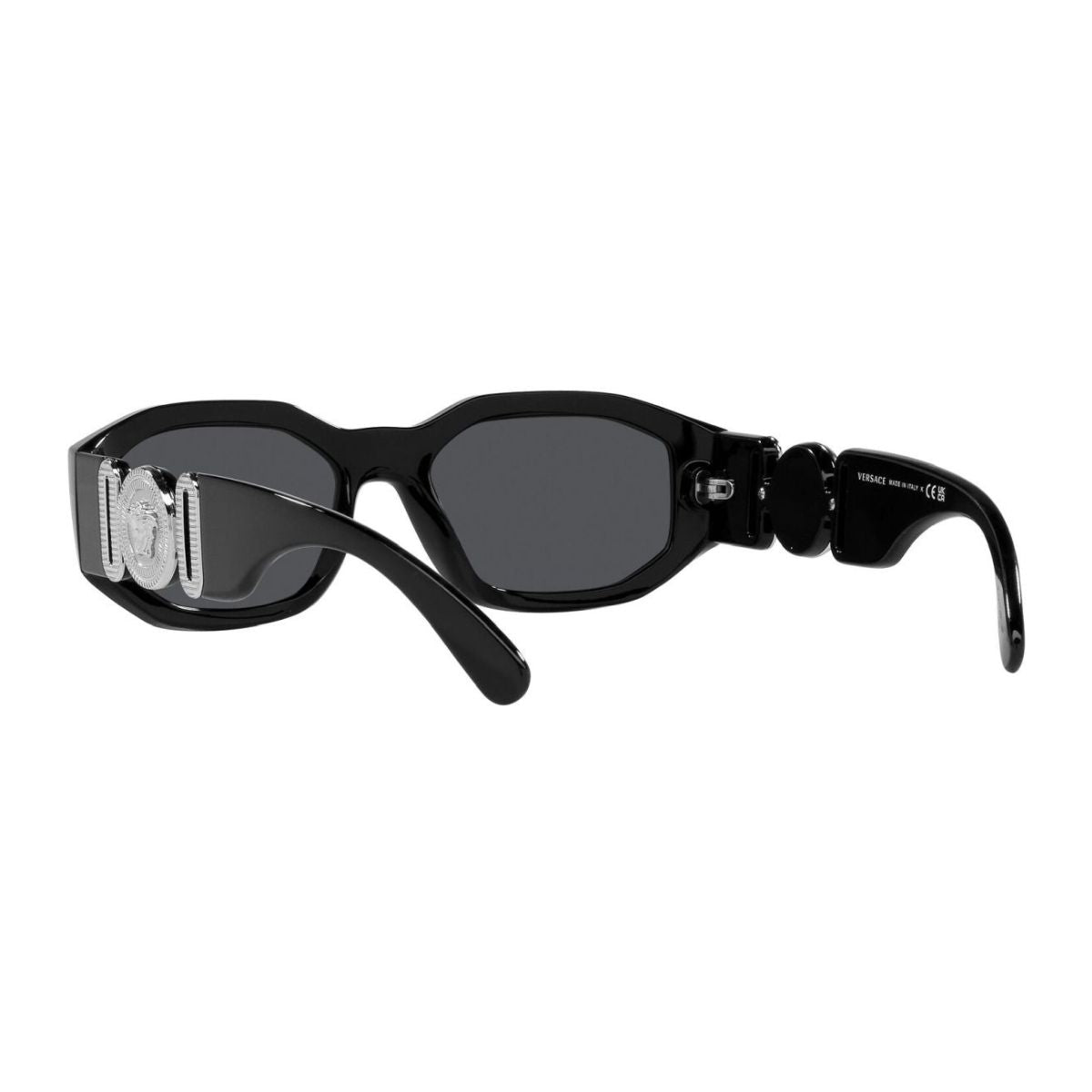 "BesVersace 4361 5422/87 Black colour UV Protection Eyewear for Men And Women At Optorium"