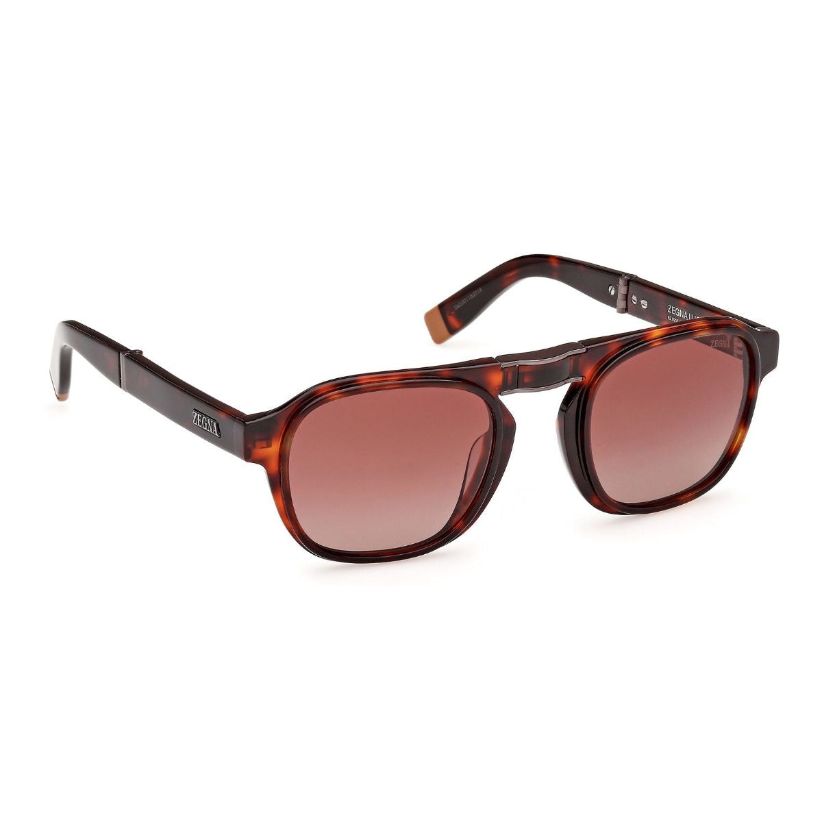 "Stylish Zegna EZ0215 54H Polarized Oval Sunglass For Men's At Optorium"