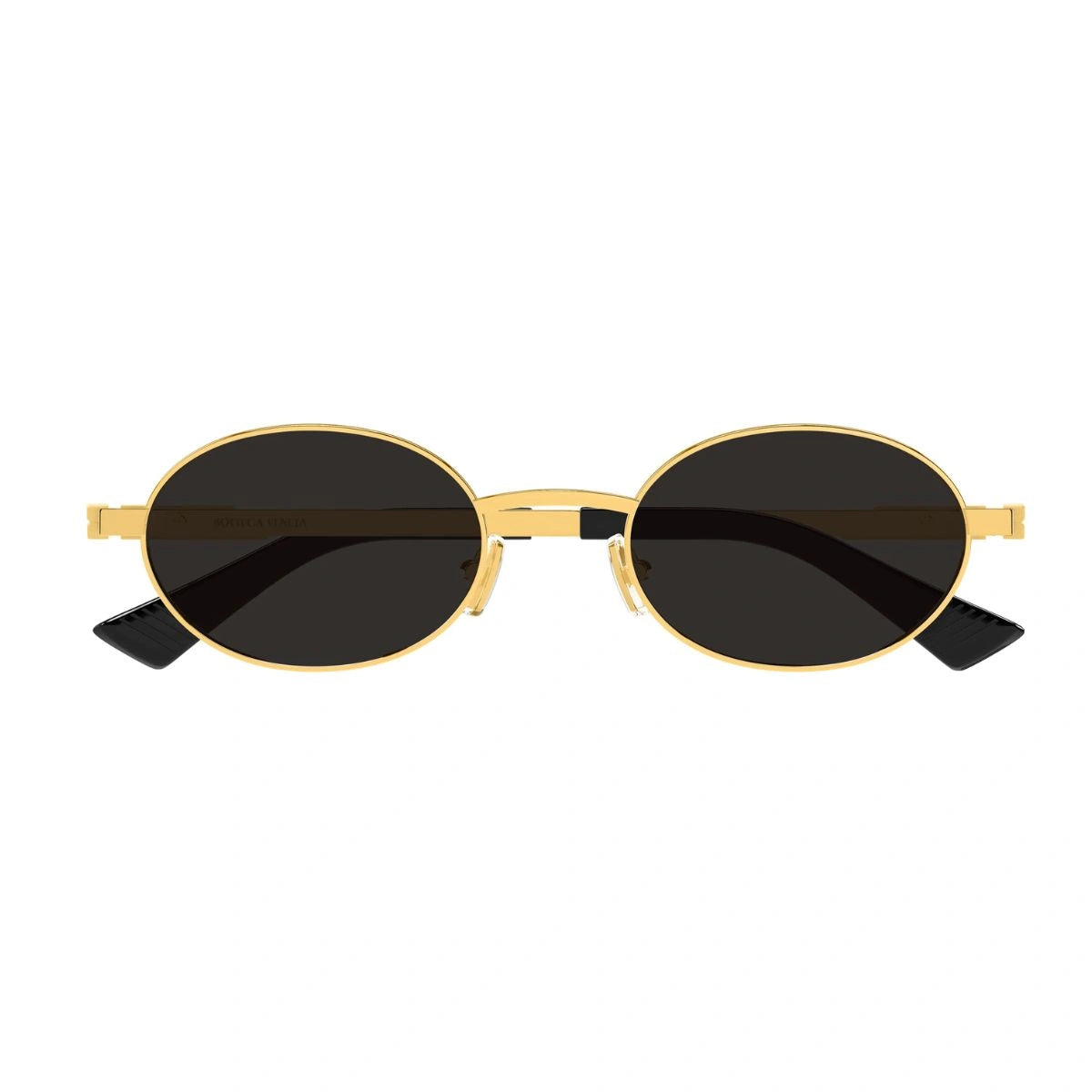 Shop BV1470S 001 designer oval sunglasses with grey lenses at Optorium India