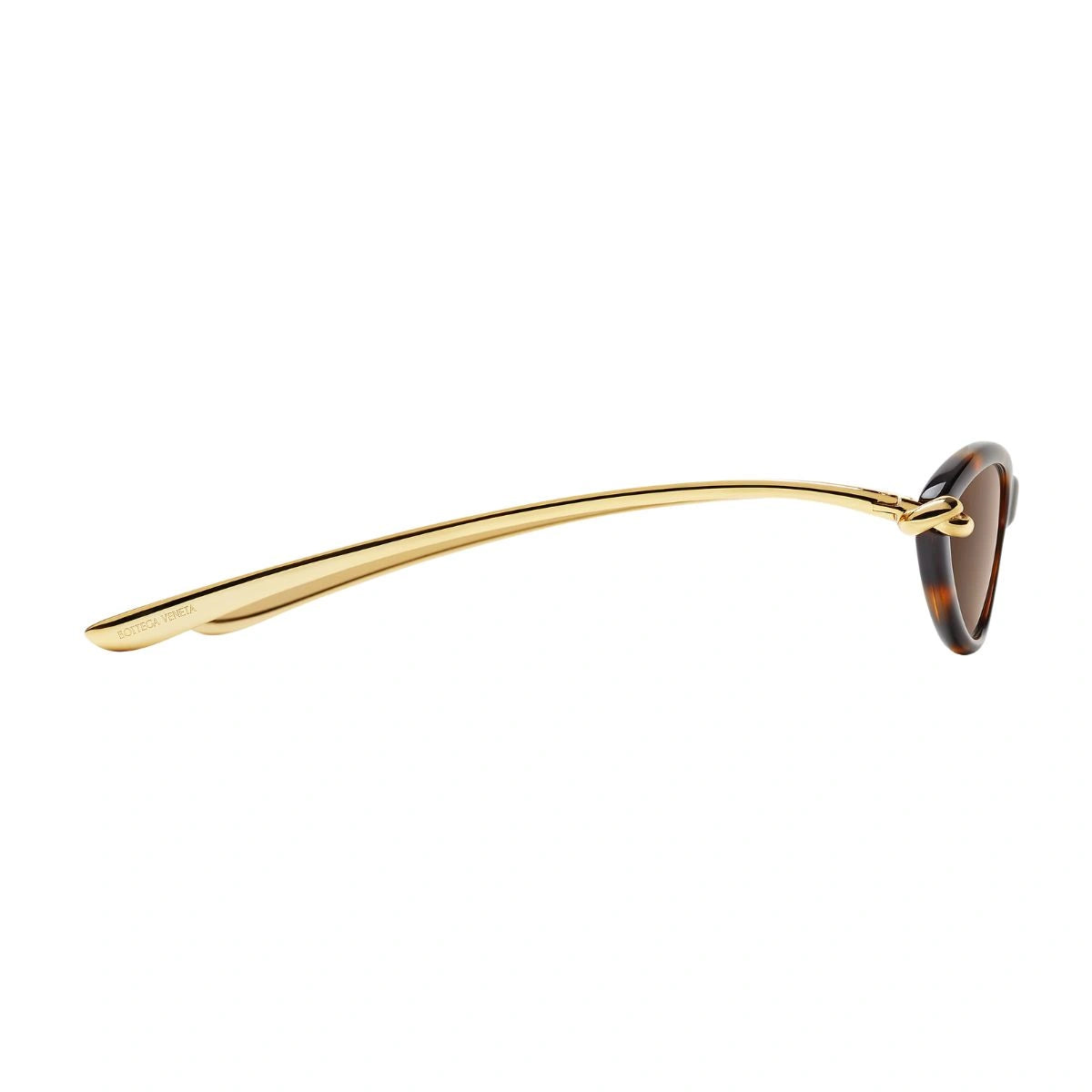 Discover Bottega Veneta BV1390S 002 luxury Havana sunglasses with brown lenses