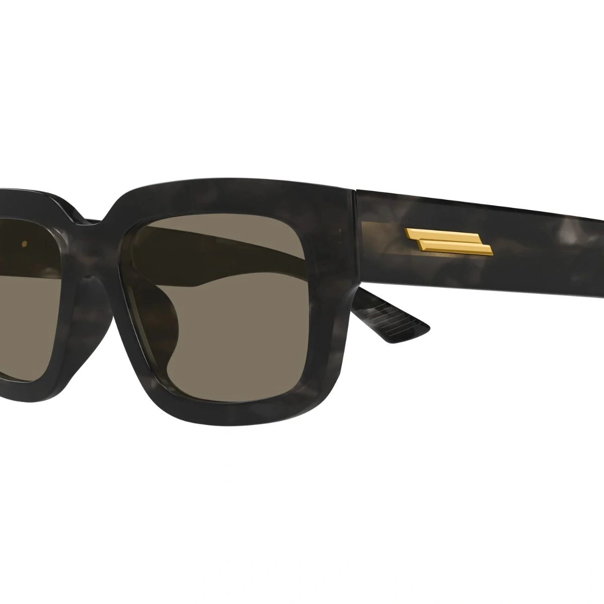 Signature BV1359SA 003 sunglasses with gold-tone ribbon temple detailing.