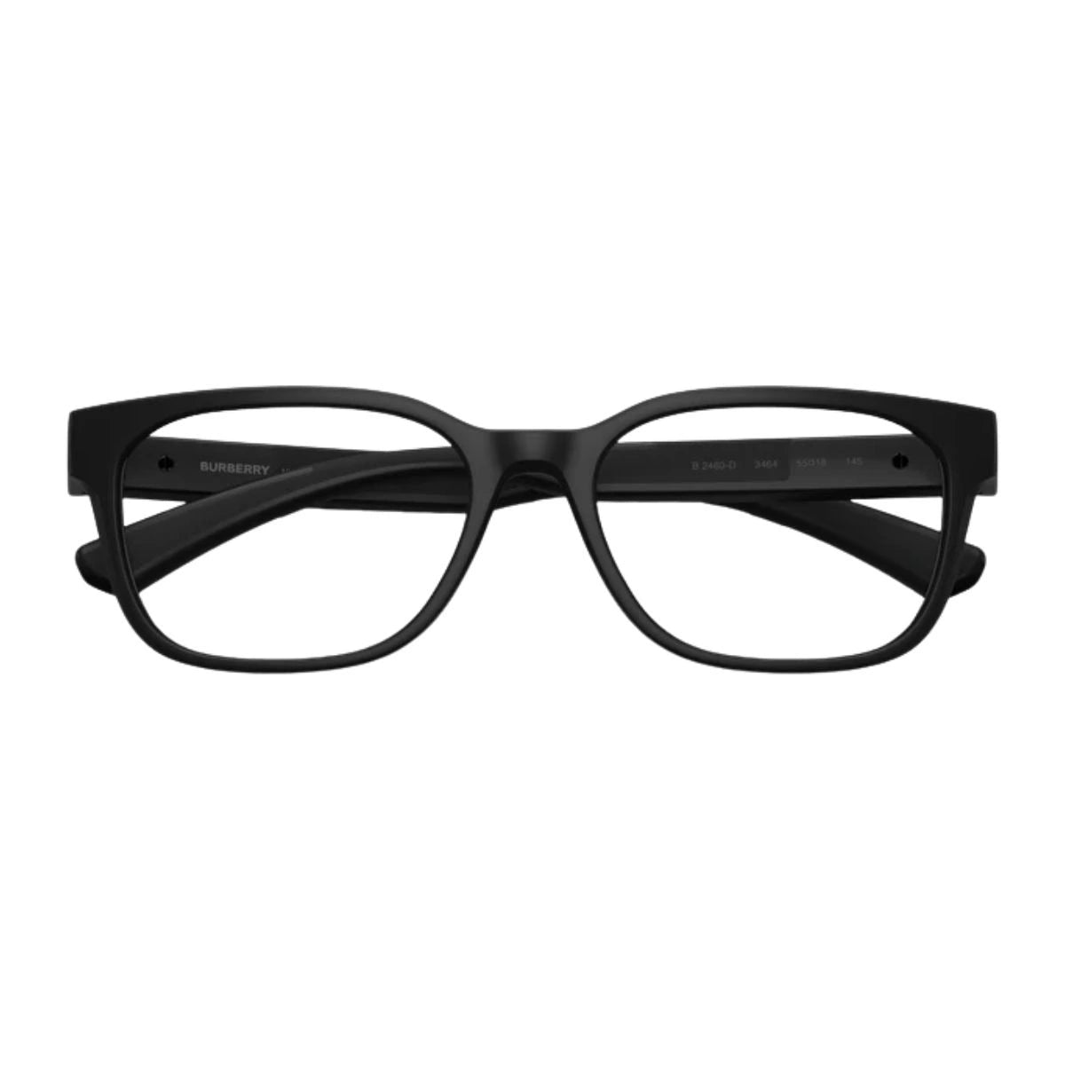 Burberry men optical frame B 2460-D 3464 matte black colour prescription glasses at Optorium India