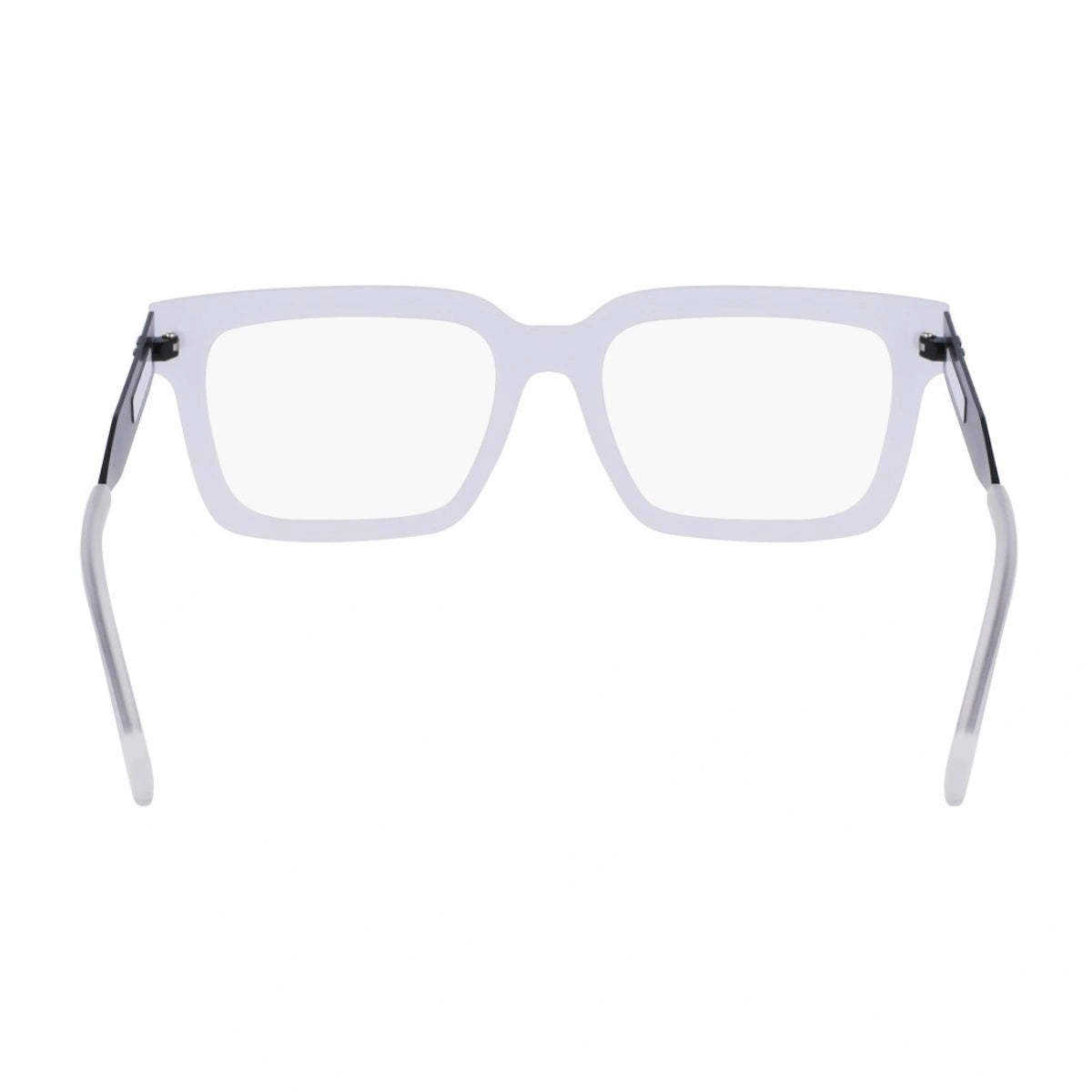Stylish Calvin Klein matte transparent acetate spectacles frame