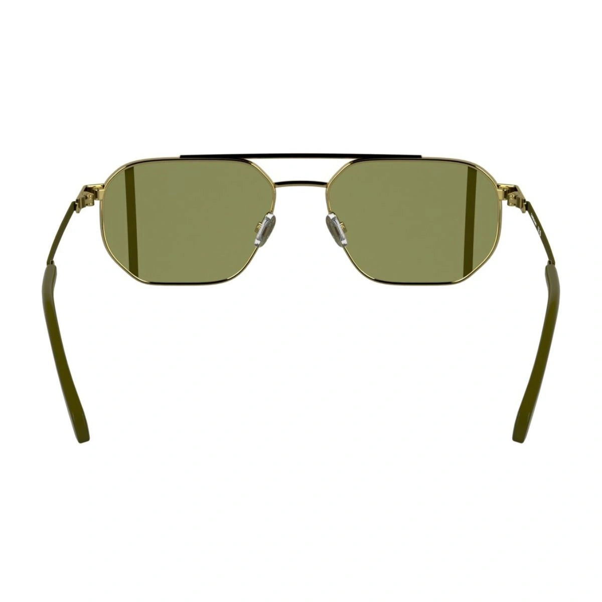 Calvin Klein branded green lens metal sunglasses at Optorium India