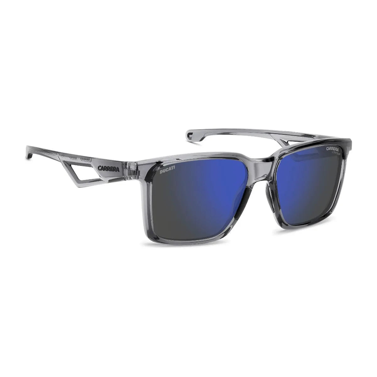Carrera Carduc transparent grey full-frame designer shades for men 065/S KB7XT at Optorium India