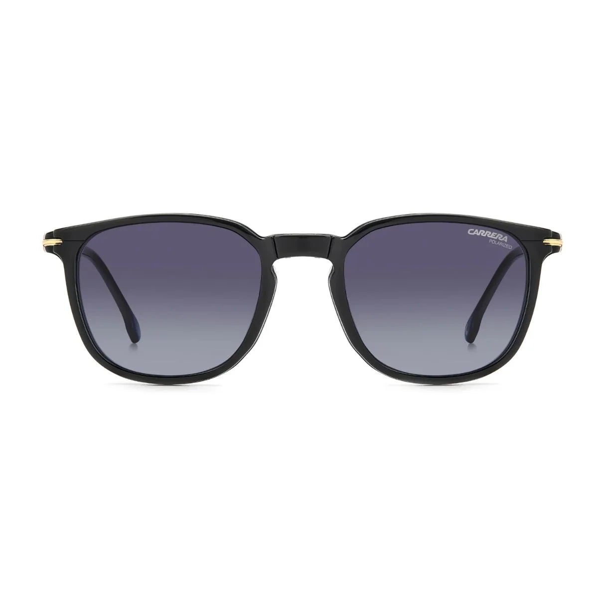 Carrera CA 322/CS 80799 square clip-on optical frames in black acetate