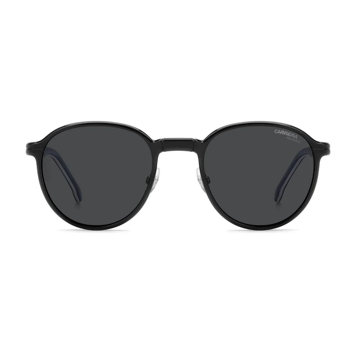 Carrera CA 368/C 85K round eyeglasses with white enamel front detail