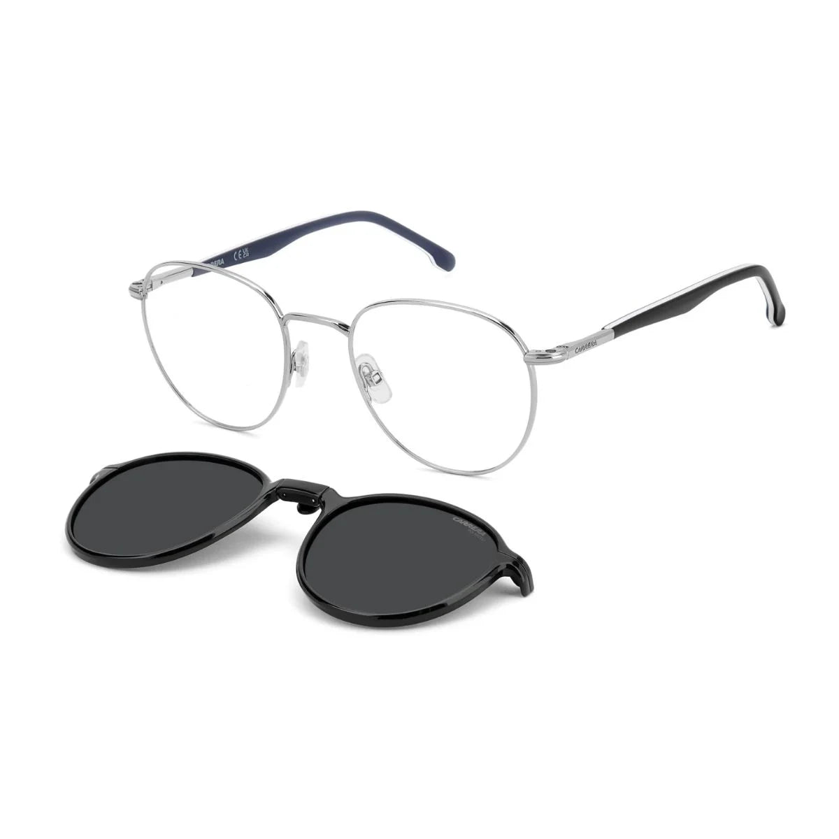 Carrera CA 368/C 85K Ruthenium Black optical frame with blue temples