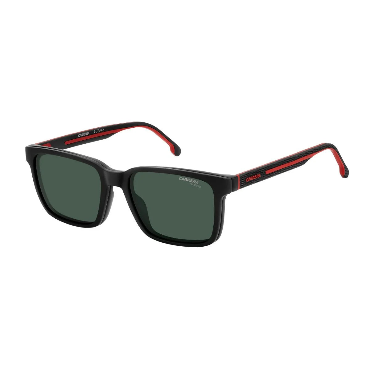 Carrera CA 8069/CS BLX99 magnetic clip-on frames with green UV lenses