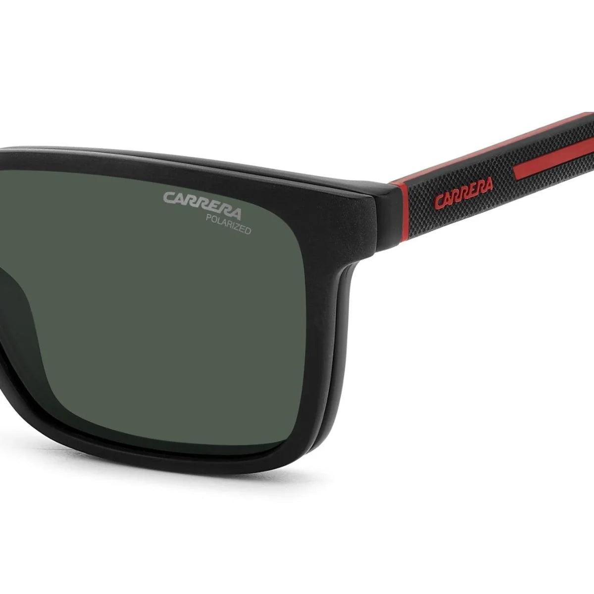 Green polarized Carrera CA 8069/CS BLX99 clip-on sunglasses for men