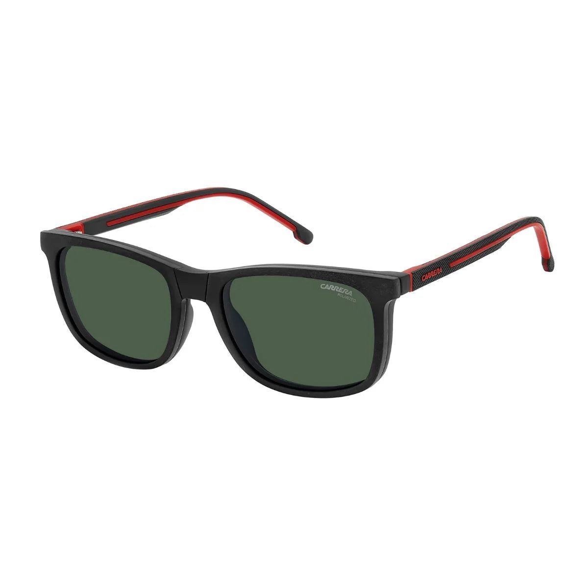 Sporty Carrera CA 8918/C BLX rectangular optical frames with green lenses
