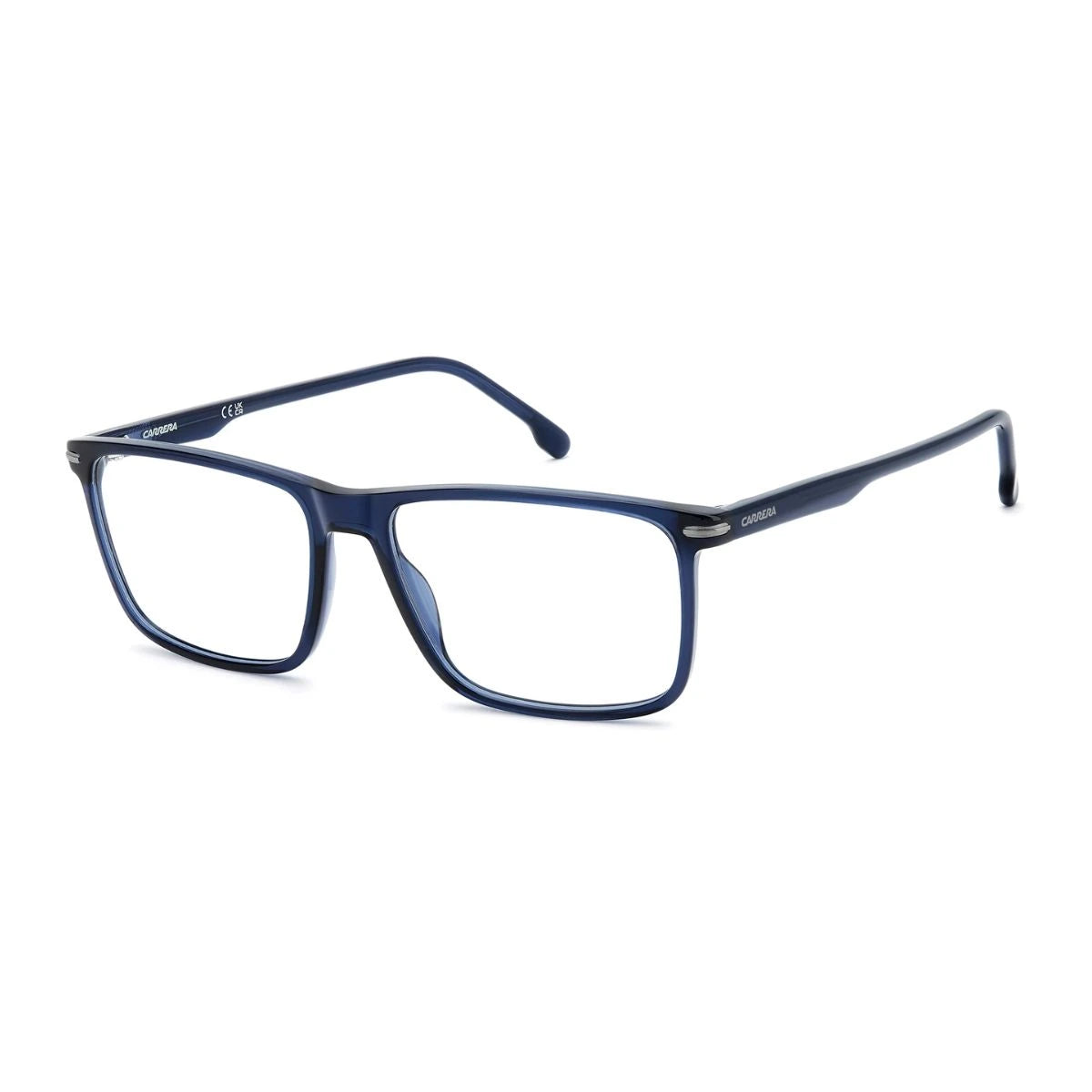 Carrera 396 PJP transparent blue acetate full frame glasses at Optorium