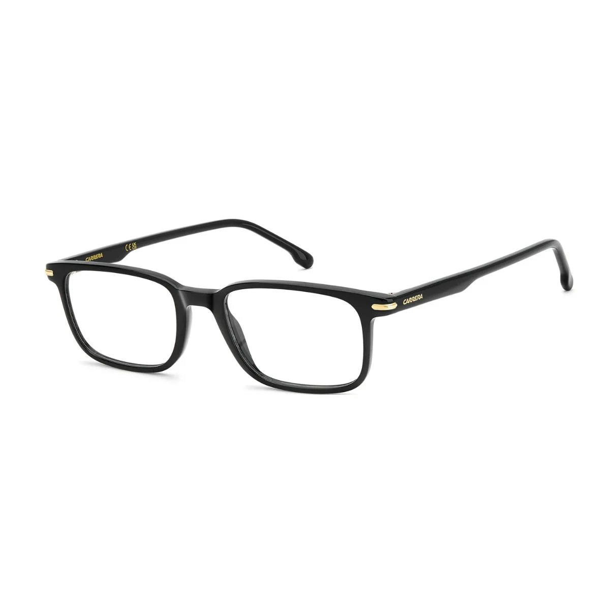 Carrera 397 807 full-rim optical frames with gold-tone temple accents