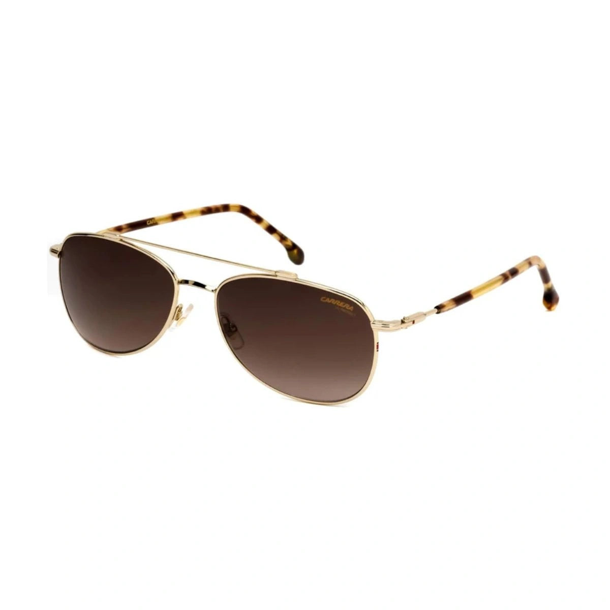 Carrera gold metal aviator sunglasses stylish unisex eyewear