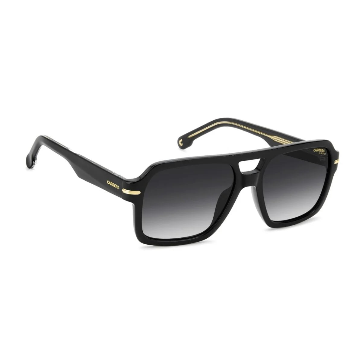 Authentic Carrera 377/S 8079O designer sunglasses with grey gradient lenses