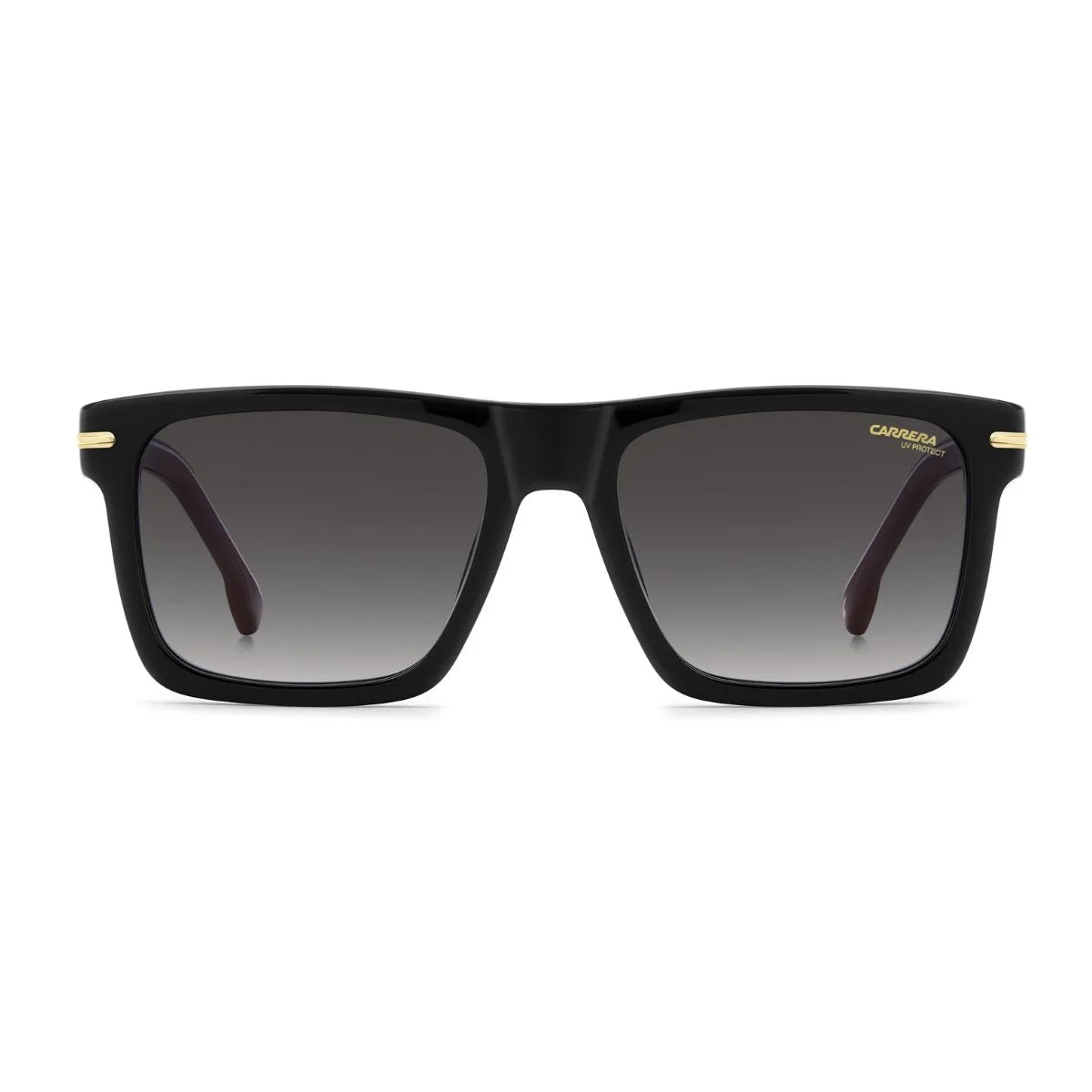 Discover Carrera 378/S OIT9O black red rectangular men’s sunglasses