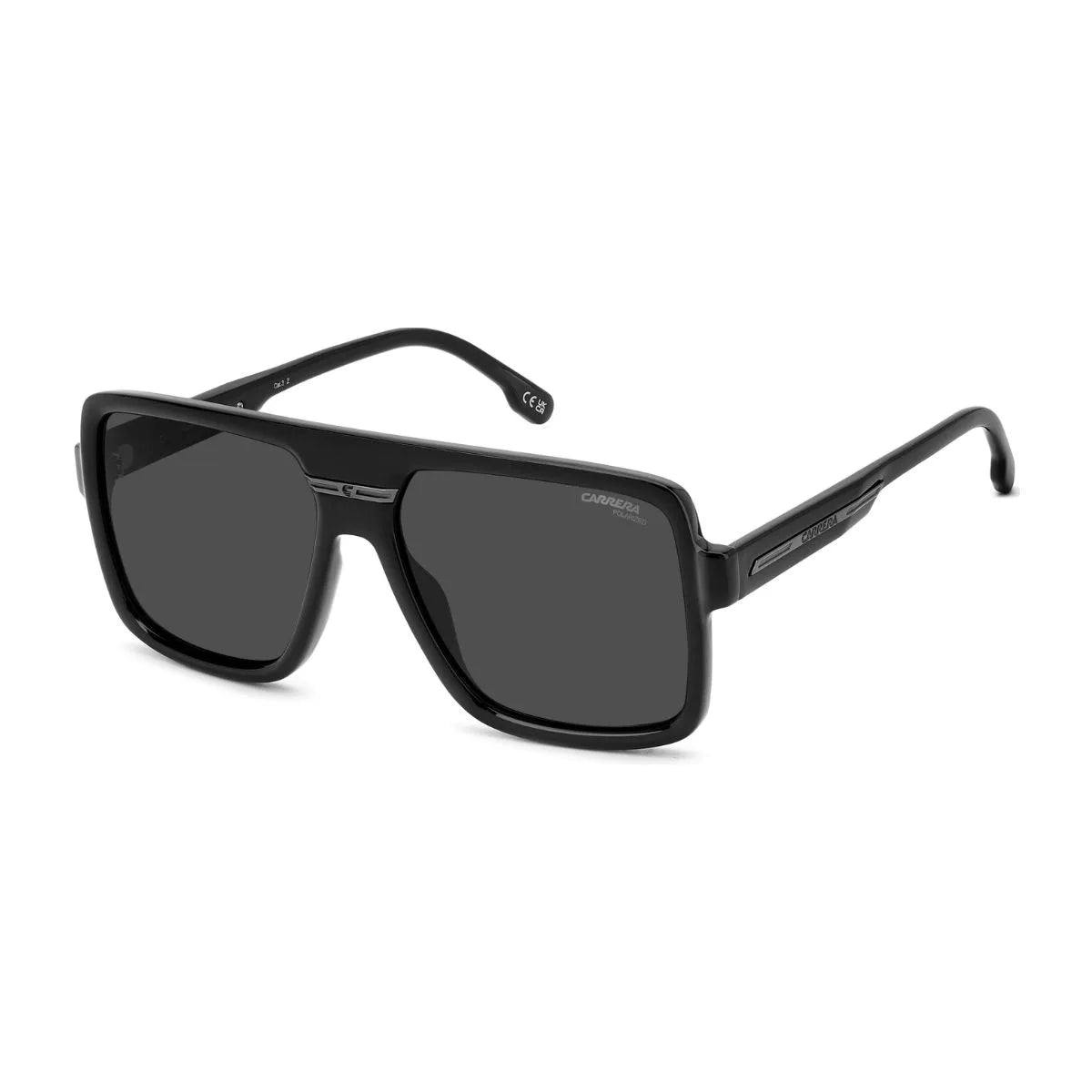Carrera black sunglasses with grey UV protection lenses 09/S V81M9 at Optorium India