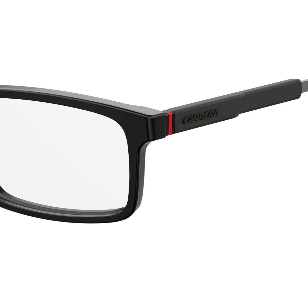 "Carrera 8837 807 black color eyesight frame for men's at optorium"