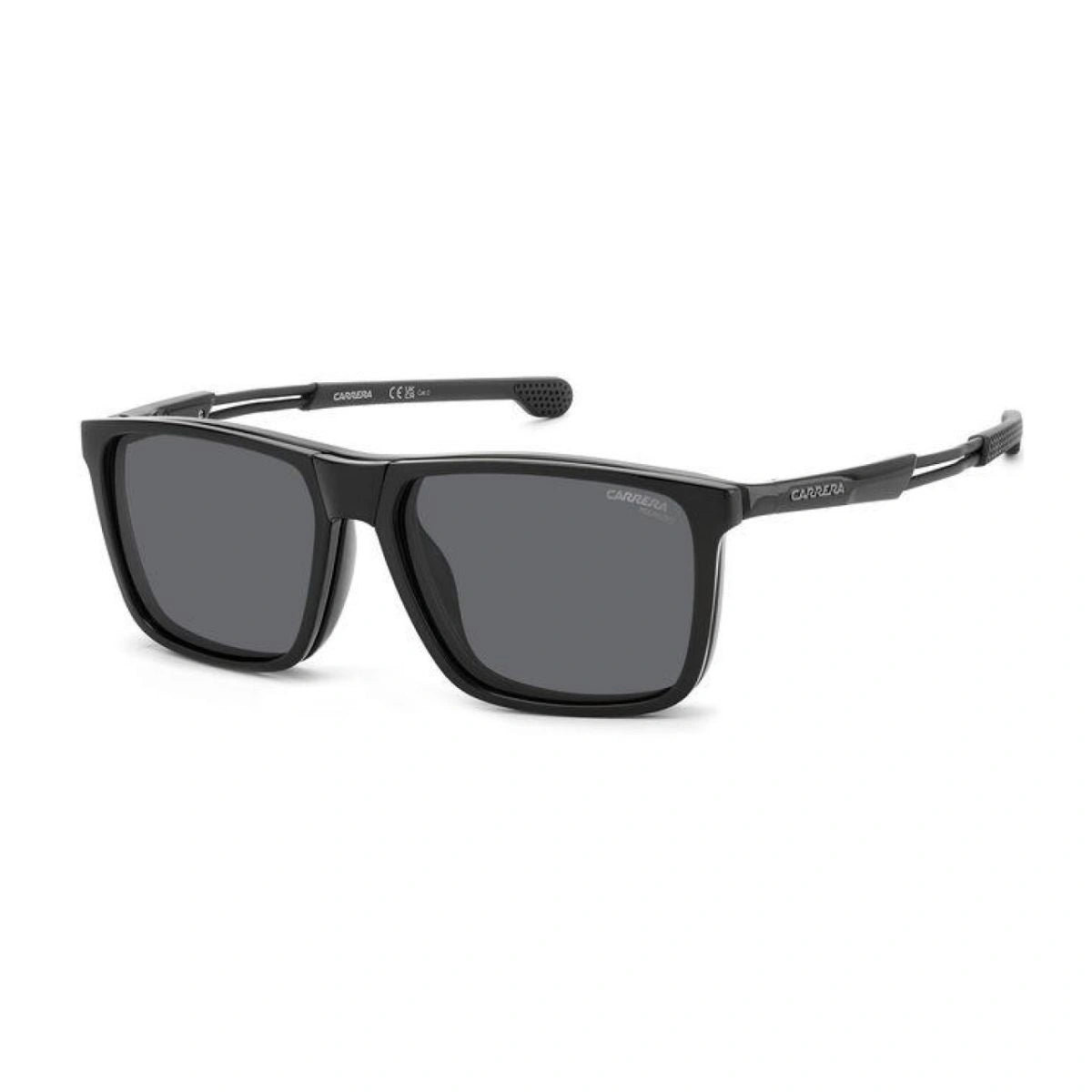 Designer Carrera prescription glasses with detachable sun lenses