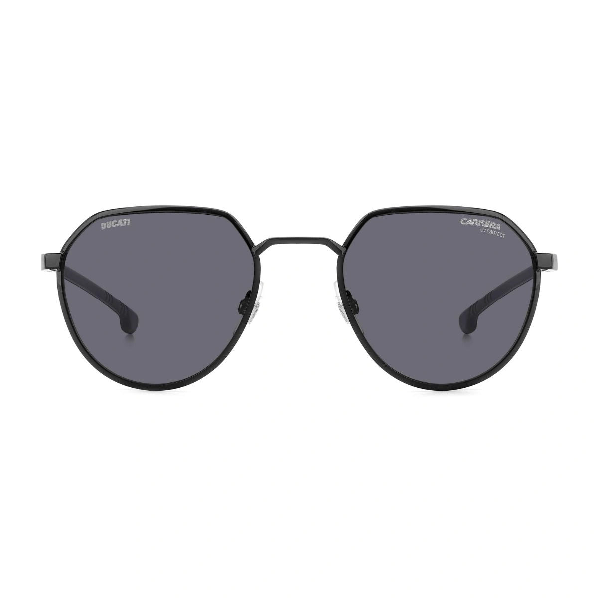 Carrera Ducati 036/S 807IR black designer sunglasses with grey UV lenses