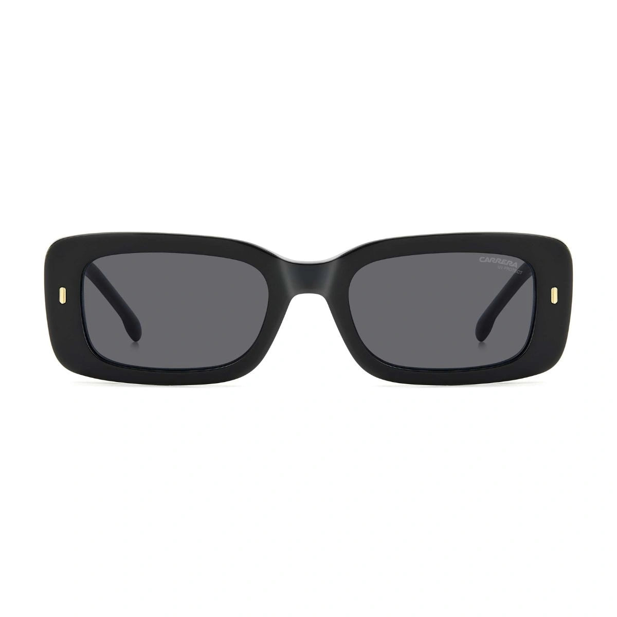 Carrera 3014S women rectangular sunglasses black acetate frame