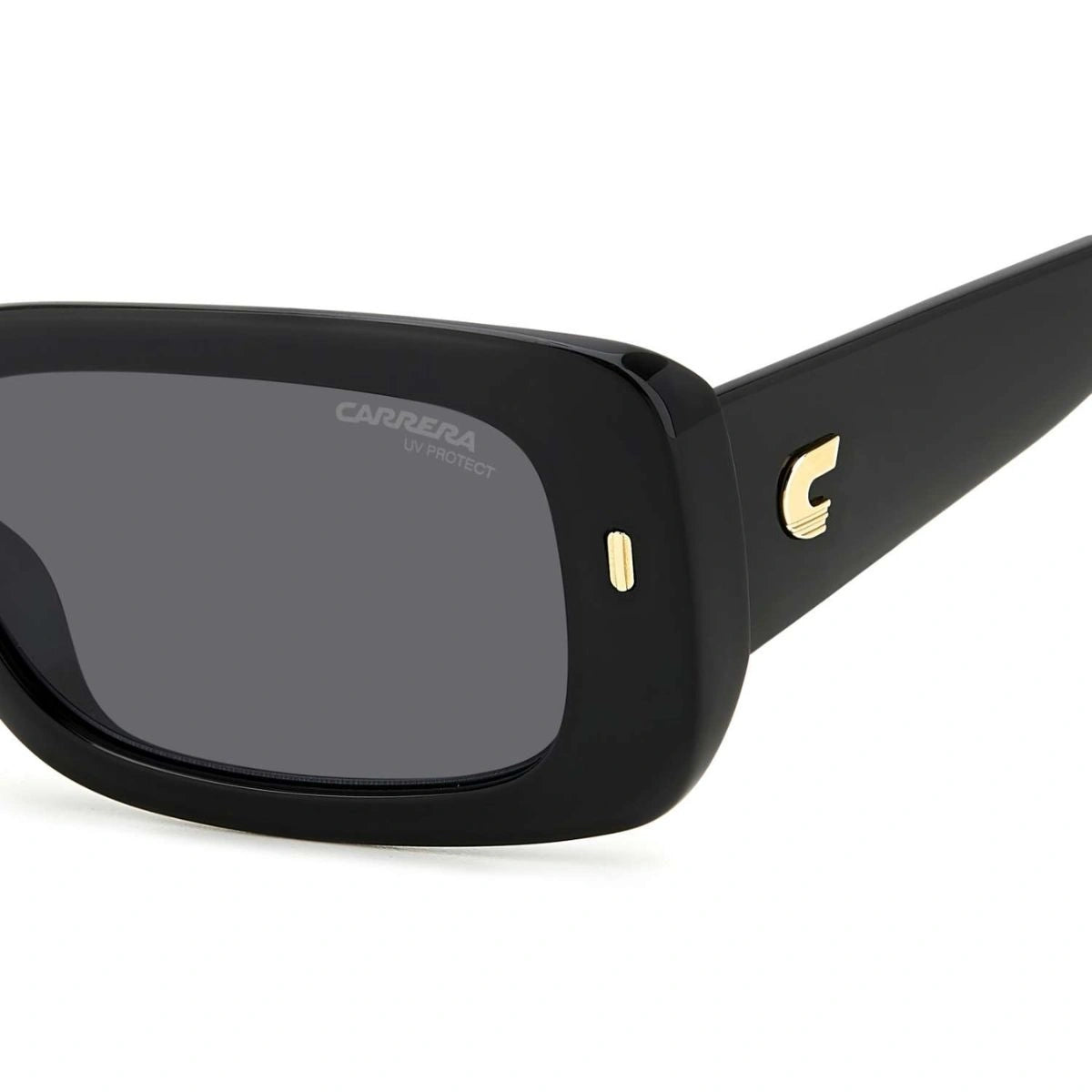 Carrera black rectangular shades premium everyday wear women