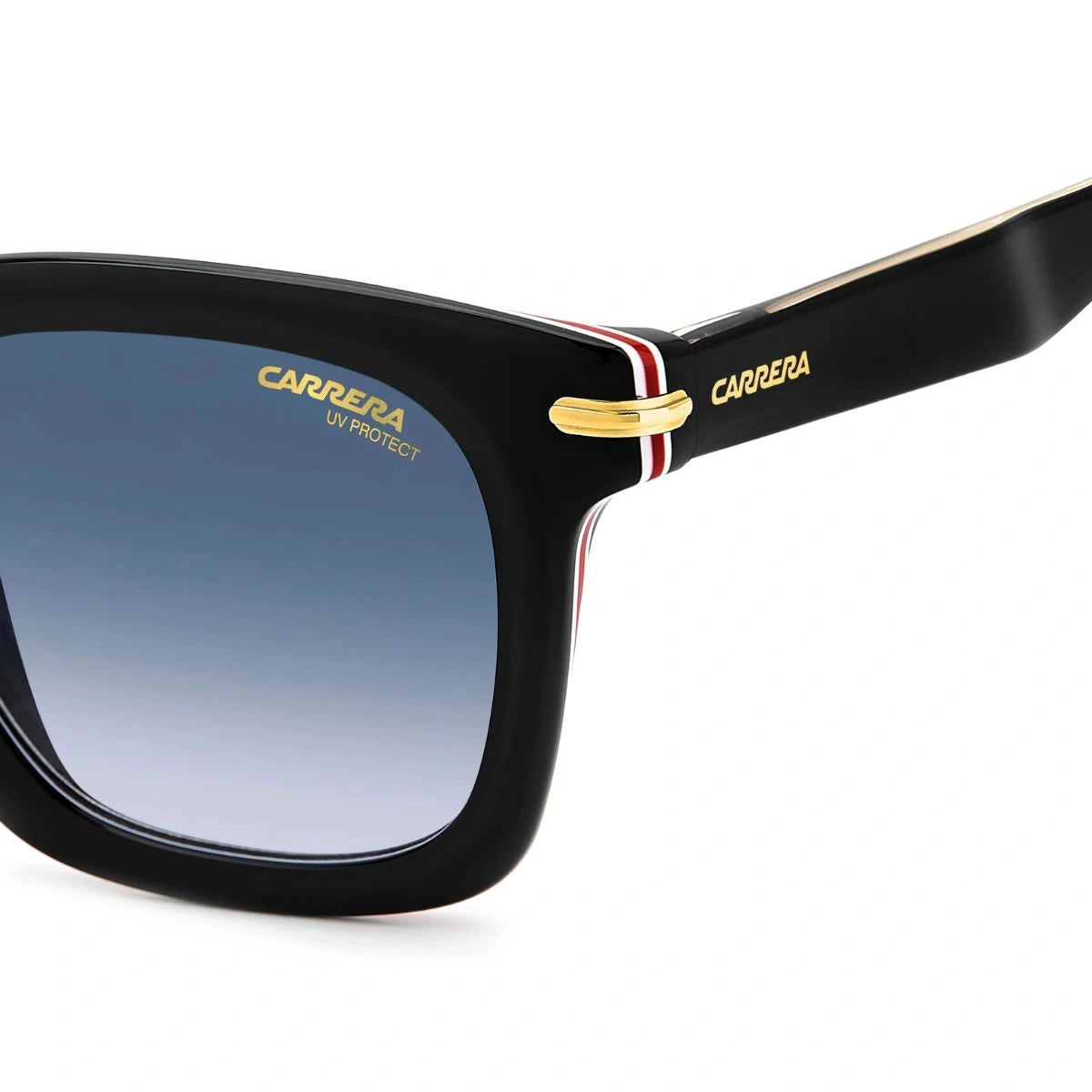 Premium Carrera Black Frame Blue Gradient Eyewear