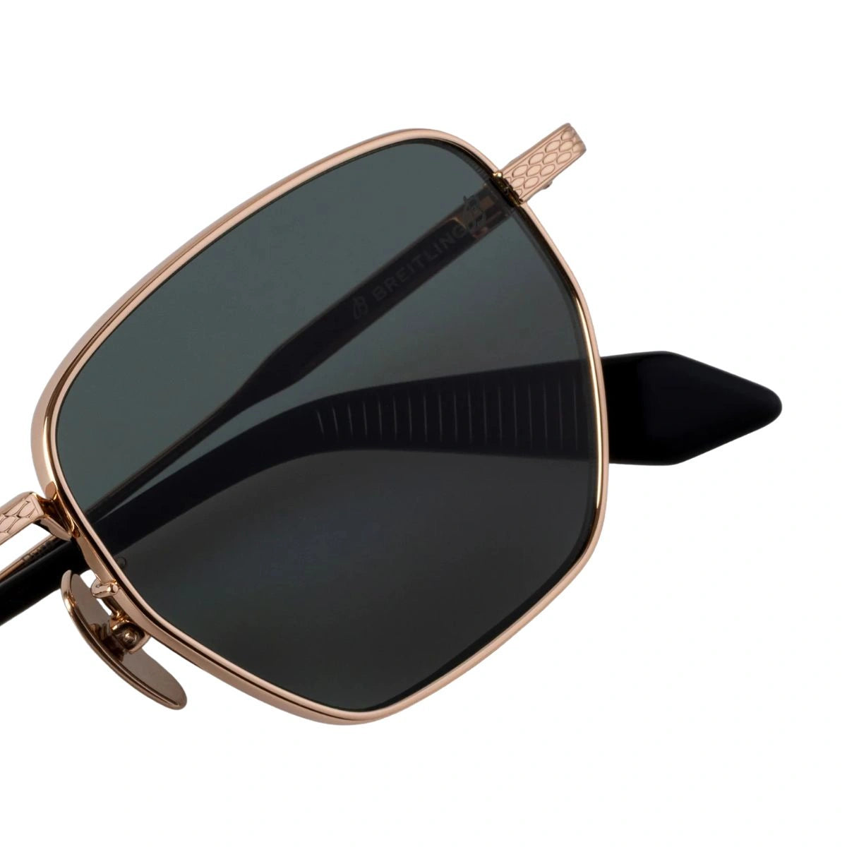 Luxury Cutler & Gross Breitling Green UV Protection Titanium Sunglasses