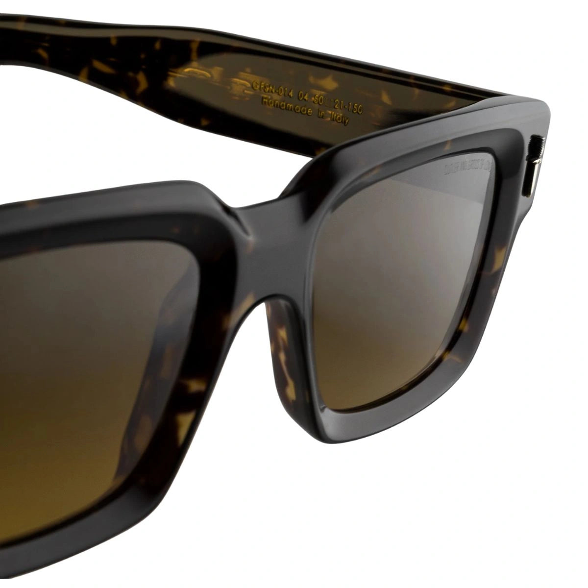 Luxury Cutler & Gross GFSN-014 Handmade Square Sunglasses Italy