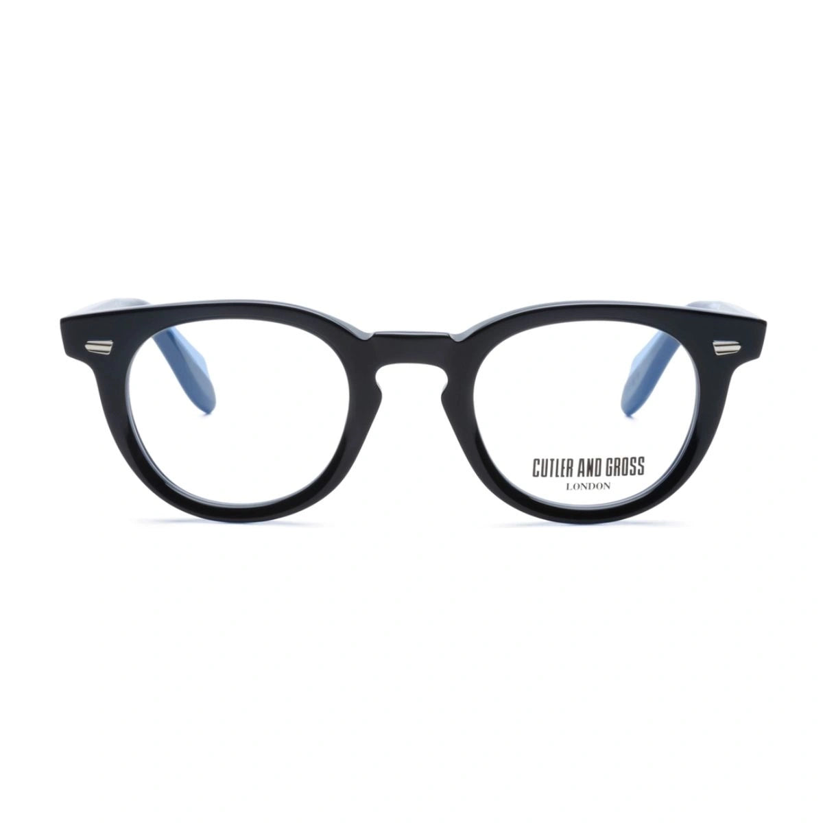 Cutler & Gross 1405 01 luxury round acetate optical eyewear frame