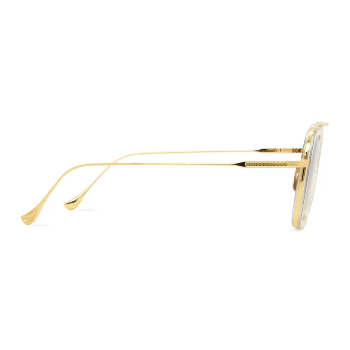 Dita Flight 006 sunglasses with titanium temples 7806-L-CLR-GLD-52 at Optorium