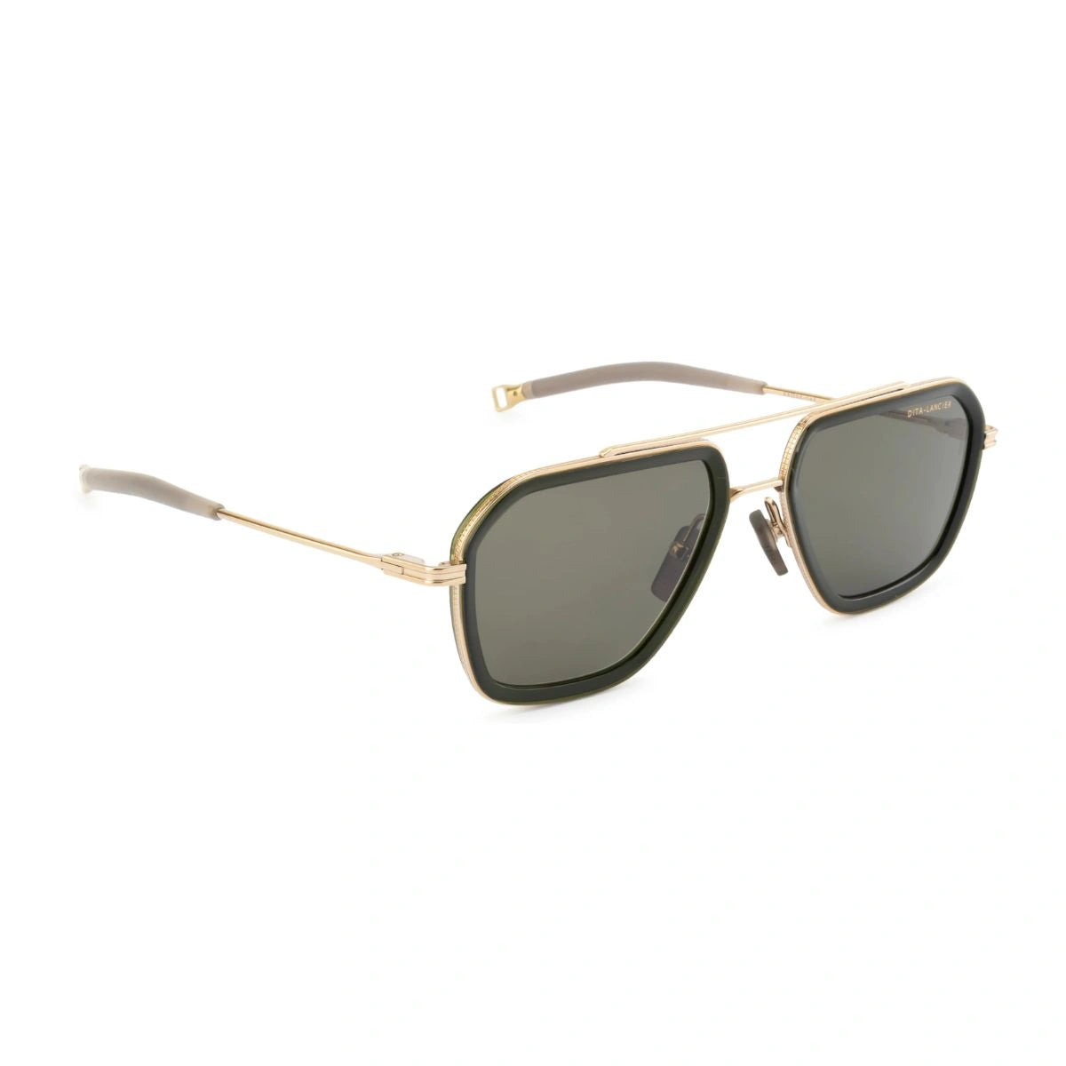 Signature DITA DLS433-A-03 swadged titanium temple luxury sunglasses