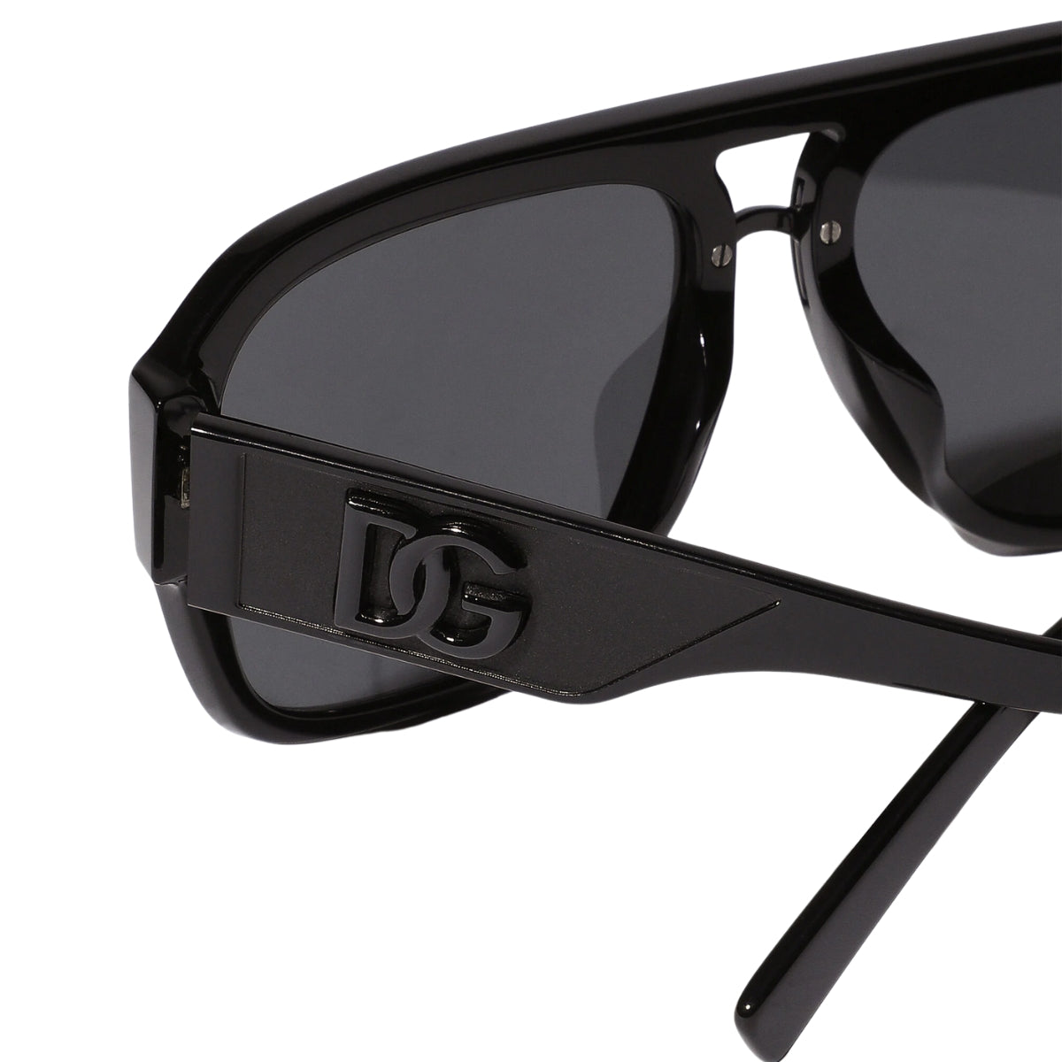 "High-end rectangular sunglasses with grey lenses – Dolce & Gabbana DG 4403 – Optorium"