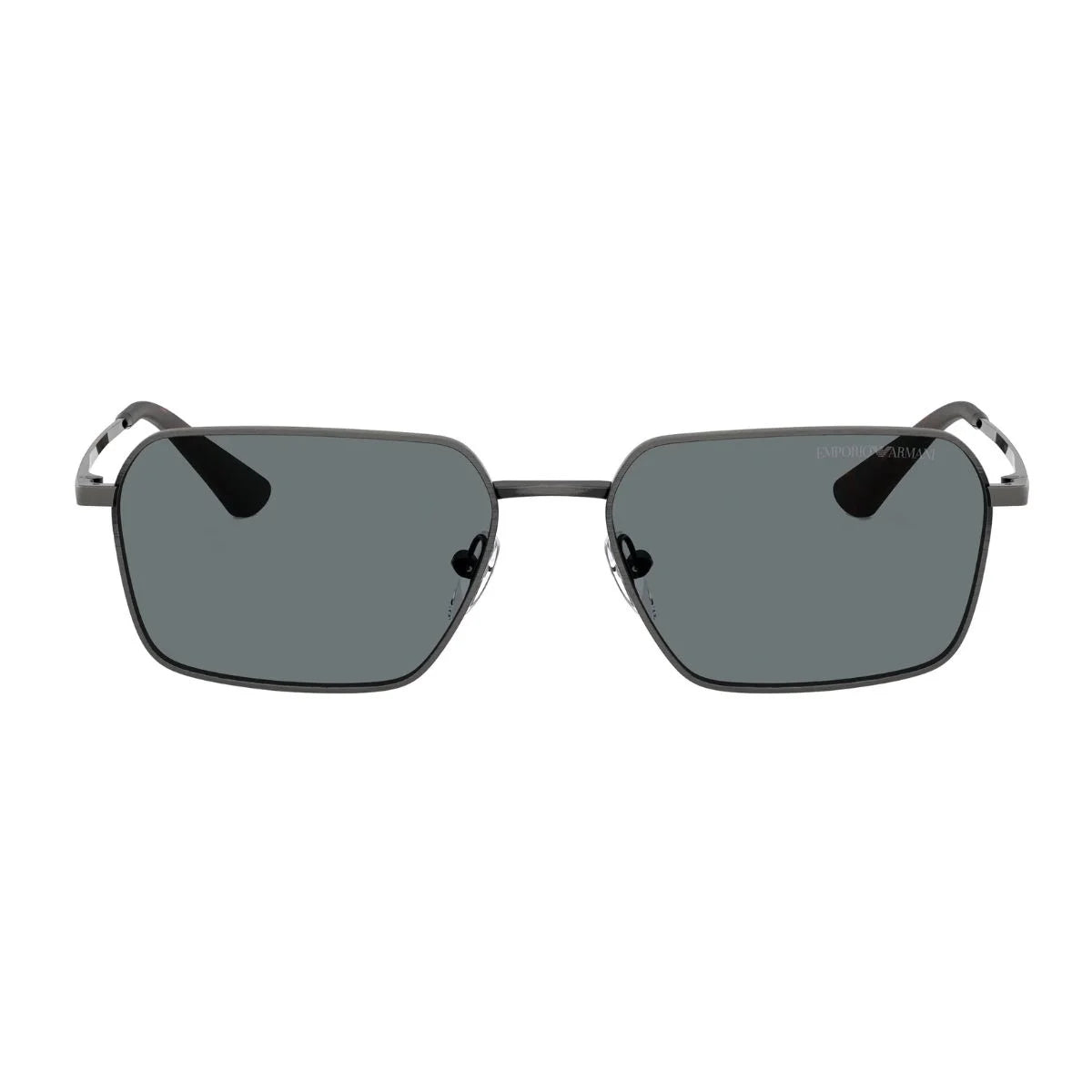 Geometric metal Emporio Armani EA2178 sunglasses with adjustable nose pads