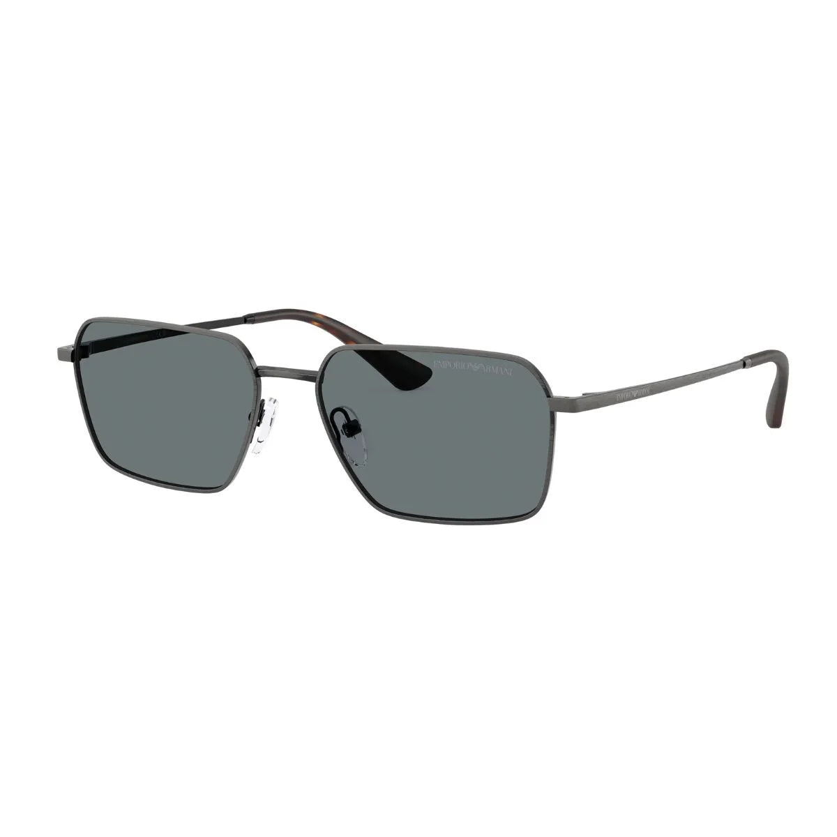 Full-rim EA2178 3444/80 sunglasses with dark Havana acetate temple tips