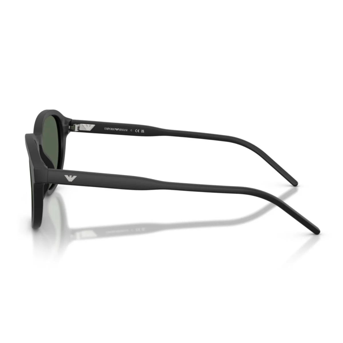 Signature Emporio Armani eagle logo on EA4247U sunglasses temples